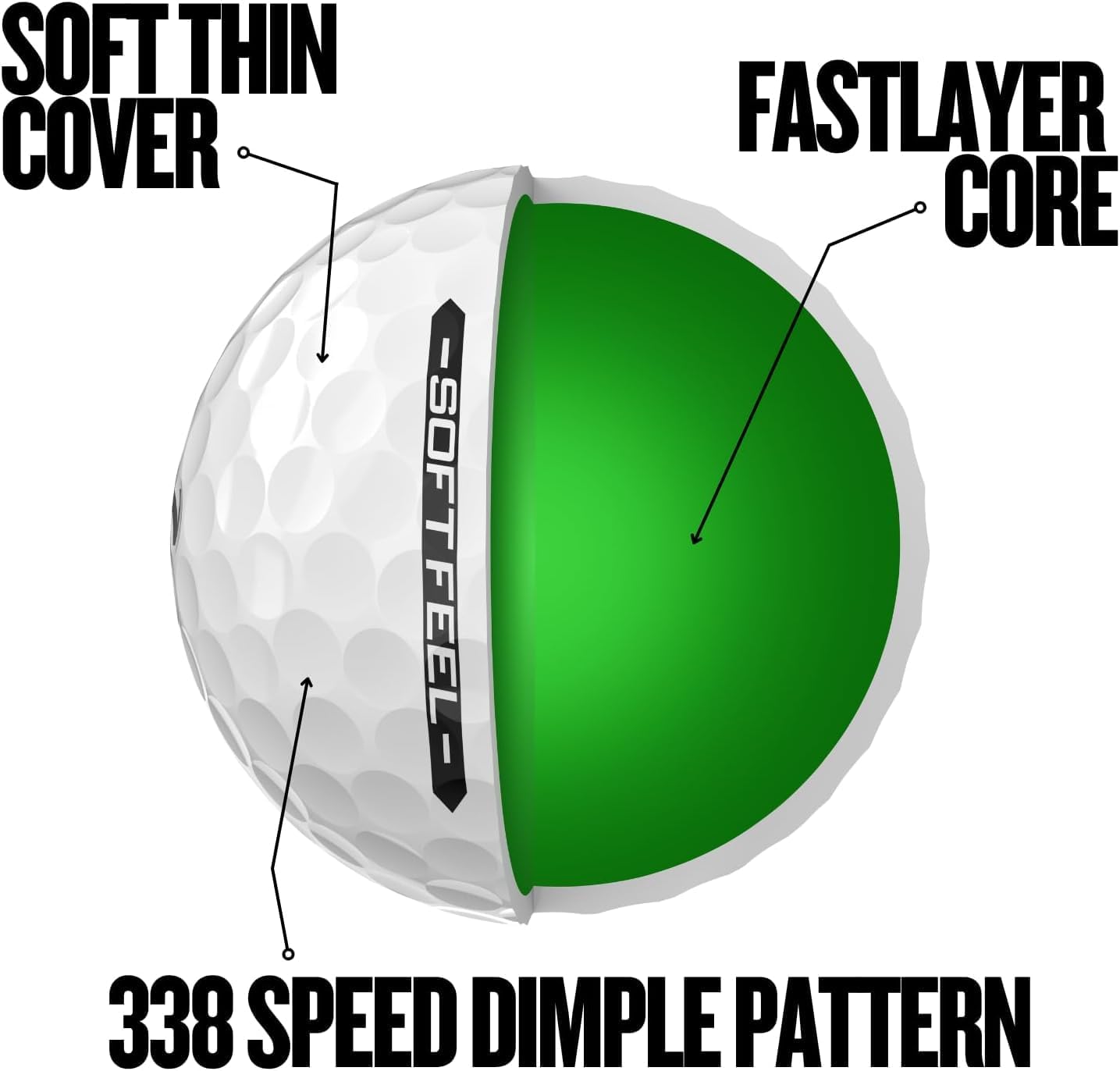 Srixon Soft Feel Golf Balls