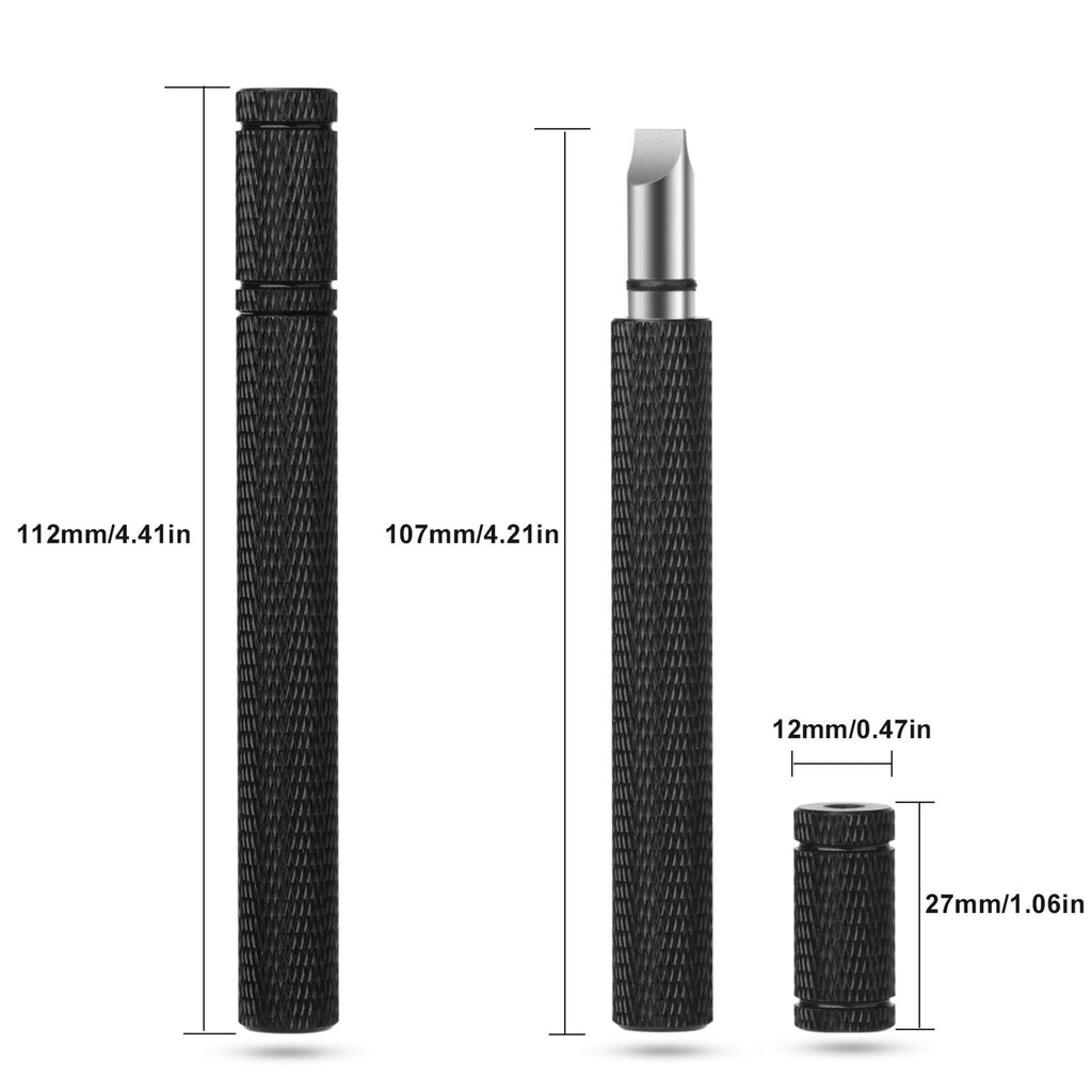 Bulex Golf Club Groove Sharpener, Re-Grooving Tool and Cleaner for Wedges & Irons - Generate Optimal Backspin - Suitable for U & V-Grooves